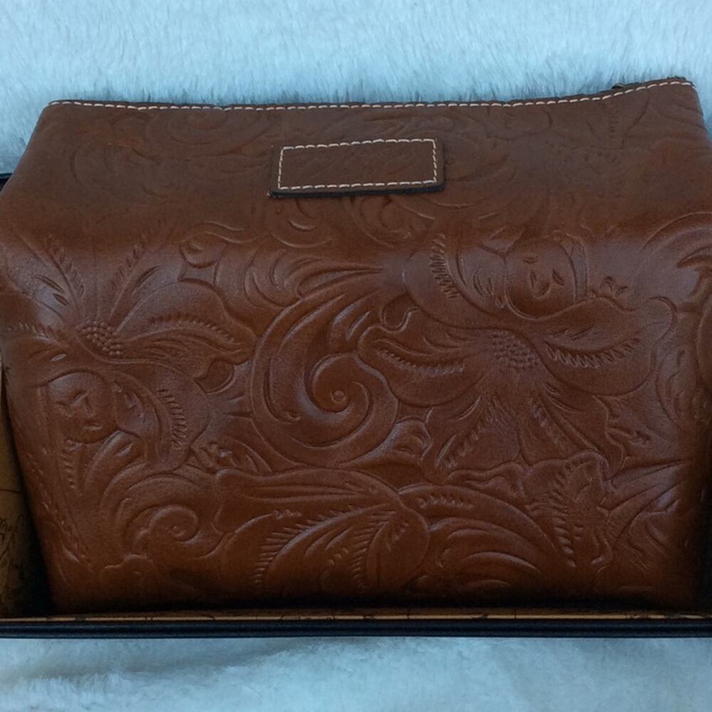 Patricia Nash Leather Wristlet Handbag NWT - Picture 6 of 16